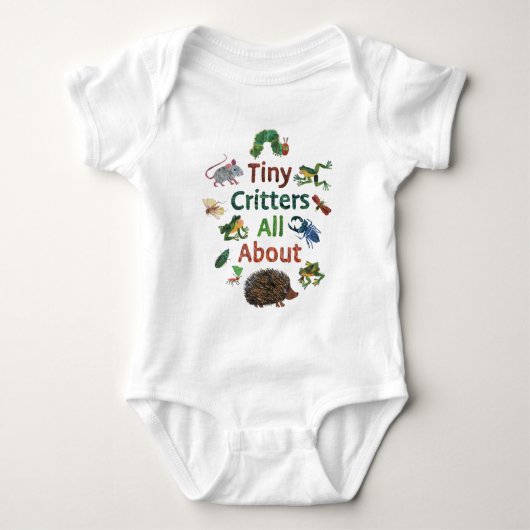 Eric Carle | Tiny Critters Baby Strampler (Vorderseite)