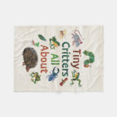 Eric Carle | Tiny Critters Fleecedecke (Vorderseite (Horizontal))