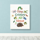 Eric Carle | Tiny Critters Leinwanddruck (Insitu (Holzboden))