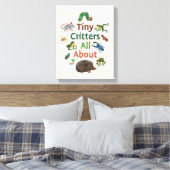 Eric Carle | Tiny Critters Leinwanddruck (Insitu (Schlafzimmer))