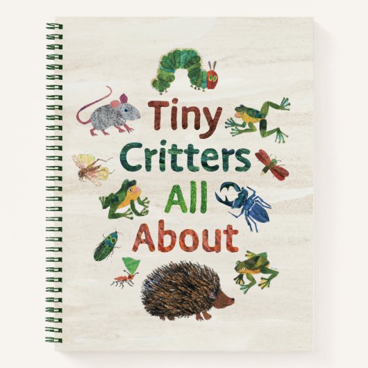 Eric Carle | Tiny Critters Notizblock (Vorderseite)