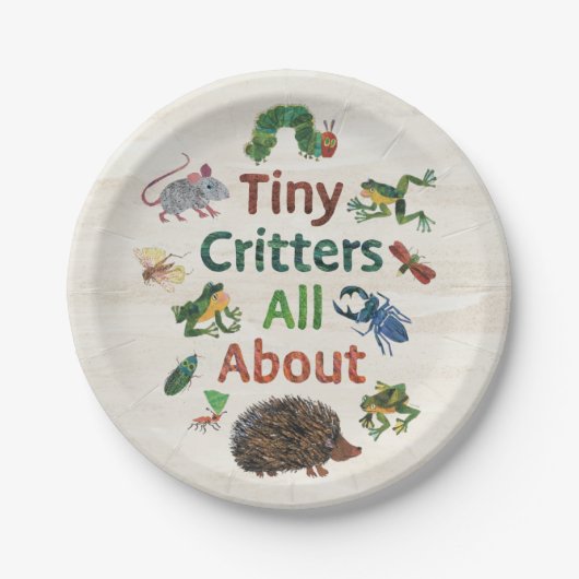 Eric Carle | Tiny Critters Pappteller (Vorderseite)