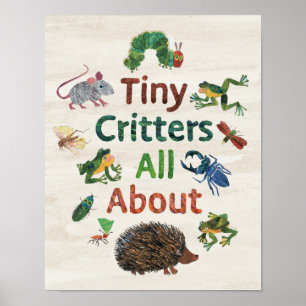 Eric Carle Tiny Critters Poster