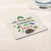 Eric Carle | Tiny Critters Rechteckiger Pappuntersetzer (angewinkelt)