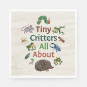 Eric Carle | Tiny Critters Serviette (Vorderseite)