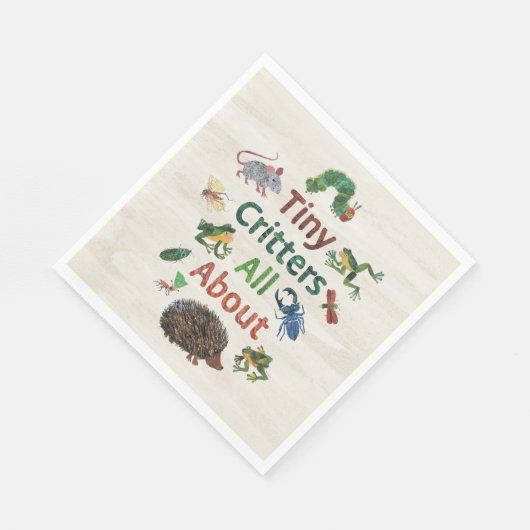 Eric Carle | Tiny Critters Serviette (Ecke)