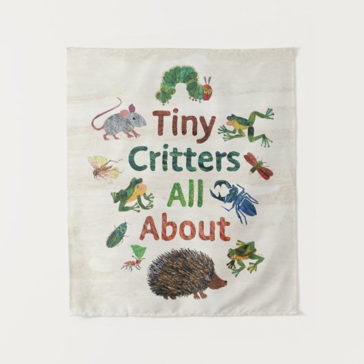 Eric Carle | Tiny Critters Wandteppich (Vorderseite)