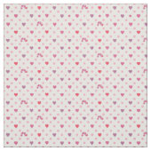 Eric Carle | Valentine Heart Polka Dot Pattern Stoff (Muster)