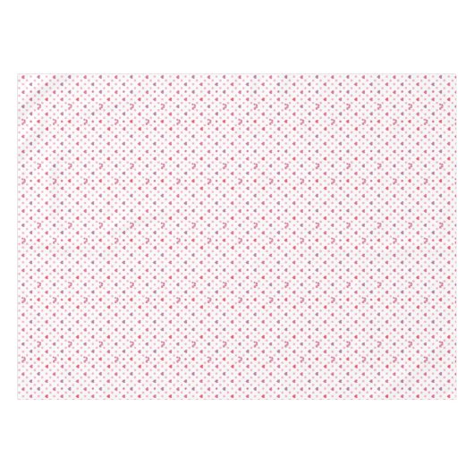Eric Carle | Valentine Heart Polka Dot Pattern Tischdecke (Vorderseite (Horizontal))