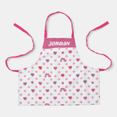 Eric Carle | Valentinisches Herz | Personalisieren Schürze (Vorderseite)