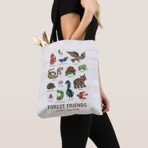Eric Carle Waldfreunde glücklich miteinander Tasche