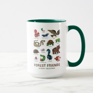 Eric Carle   Waldfreunde glücklich miteinander Tasse