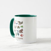 Eric Carle | Waldfreunde glücklich miteinander Tasse (Vorderseite Links)