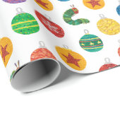 Eric Carle | Weihnachtsmuster der Raupe Geschenkpapier (Rolleneckpunkt)