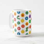 Eric Carle | Weihnachtsmuster der Raupe Kaffeetasse (Vorderseite Links)