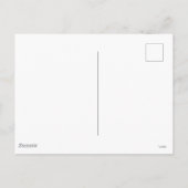 Eric Carle | Weihnachtsmuster der Raupe Postkarte (Rückseite)