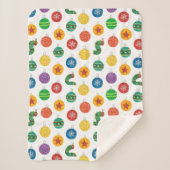 Eric Carle | Weihnachtsmuster der Raupe Sherpadecke (Vorderseite)