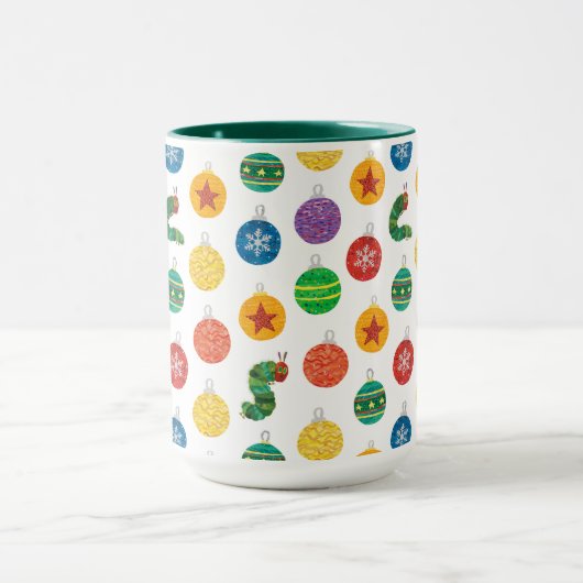 Eric Carle | Weihnachtsmuster der Raupe Tasse (Zentrum)