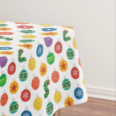 Eric Carle | Weihnachtsmuster der Raupe Tischdecke (Beispiel)