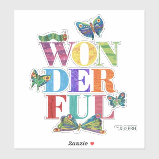 Eric Carle | Wunderbar Aufkleber (Blatt)