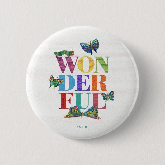 Eric Carle | Wunderbar Button (Vorderseite)