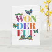 Eric Carle | Wunderbar Karte (Gelbe Blume)