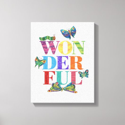 Eric Carle | Wunderbar Leinwanddruck (Vorderseite)