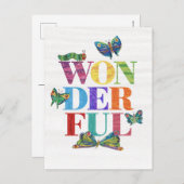 Eric Carle | Wunderbar Postkarte (Vorne/Hinten)