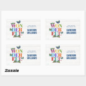 Eric Carle | Wunderbar Rechteckiger Aufkleber (Blatt)