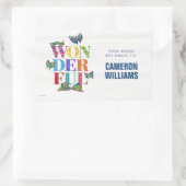 Eric Carle | Wunderbar Rechteckiger Aufkleber (Tasche)