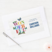 Eric Carle | Wunderbar Rechteckiger Aufkleber (Umschlag)