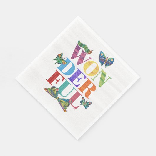 Eric Carle | Wunderbar Serviette (Ecke)