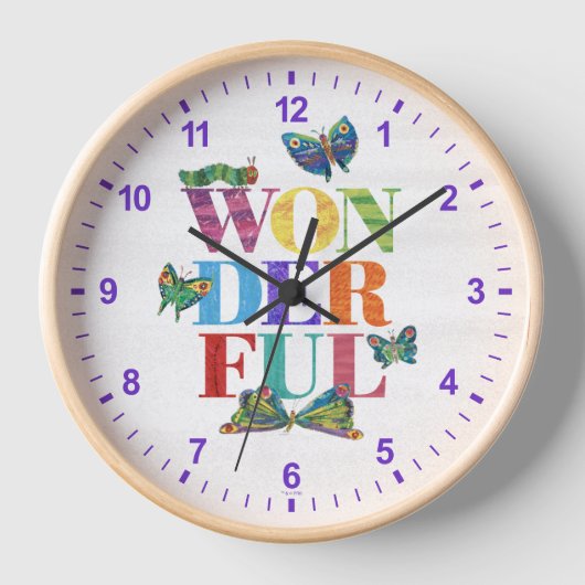 Eric Carle | Wunderbar Uhr (Vorderseite)