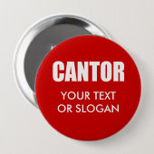 ERIC-KANTOR 2012 BUTTON (Vorne & Hinten)