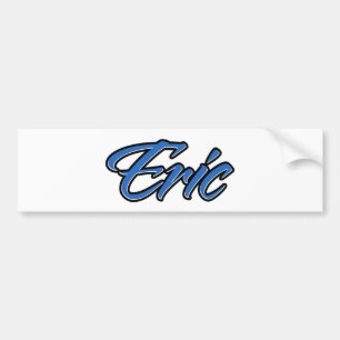 Eric Name blue Aufkleber Sticker Autoaufkleber