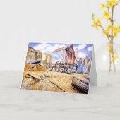 Eric Ravilious - Adelburgh Karte (Gelbe Blume)