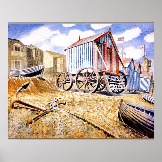 Eric Ravilious - Adelburgh Poster (Vorne)