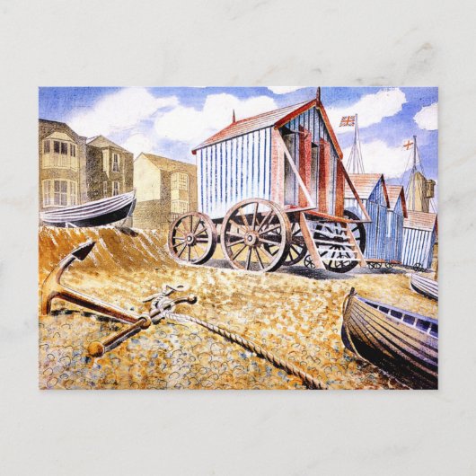Eric Ravilious - Adelburgh Postkarte (Vorderseite)