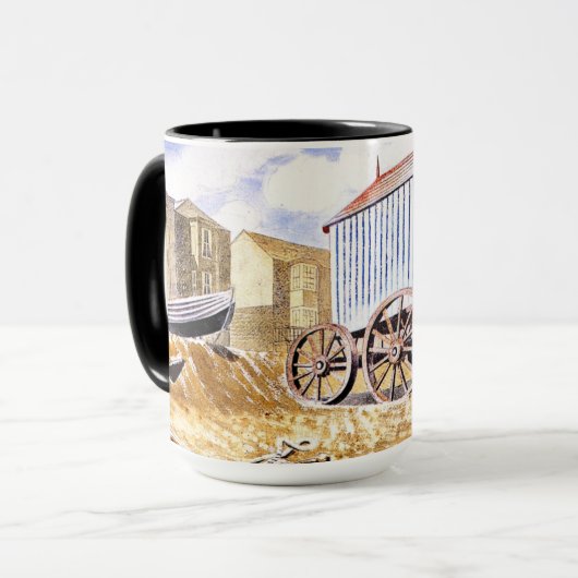 Eric Ravilious - Adelburgh Tasse (Vorderseite Links)