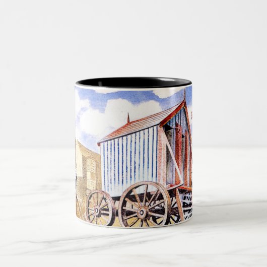 Eric Ravilious - Adelburgh Zweifarbige Tasse (Mittel)