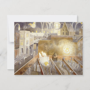 Eric Ravilious art, 5. November Karte