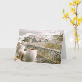 Eric Ravilious Art, Convoy Passing a Island Karte (Gelbe Blume)