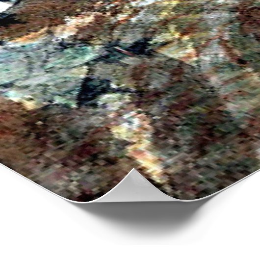 Eric Ravilious Art, Nassnachmittag, Poster (Ecke)