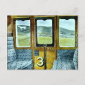 Eric Ravilious Art, Zug Landschaft Postkarte (Vorderseite)