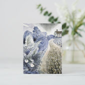 Eric Ravilious - Bauernhof und Feld Postkarte (Stehend Vorderseite)