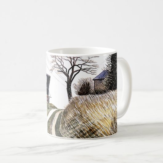 Eric Ravilious - Caravans, Kaffeetasse (VorderseiteRechts)