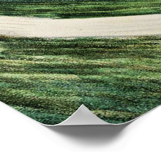 Eric Ravilious - Chalk Paths, Poster (Ecke)