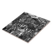 Eric Ravilious - Church under a Hill, Fliese (Seite)