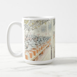 Eric Ravilious Das Gewächshaus Cyclamen Tomaten Kaffeetasse