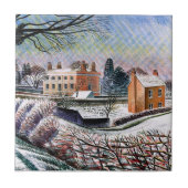 Eric Ravilious - Das Opfer im Winter Fliese (Vorderseite)